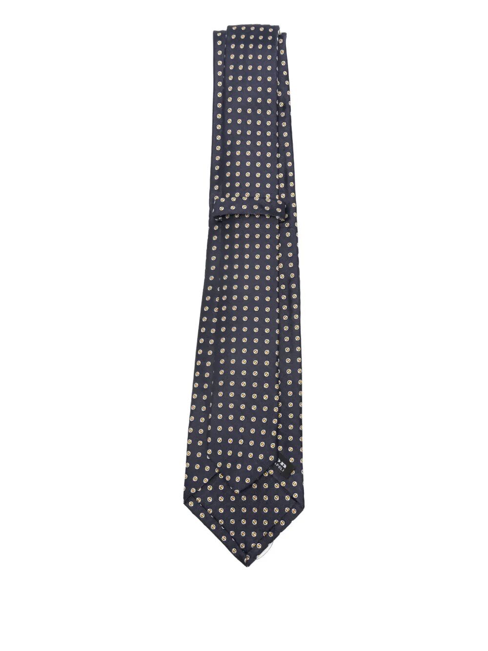 Kiton Geometric-patterned Tie In Multi