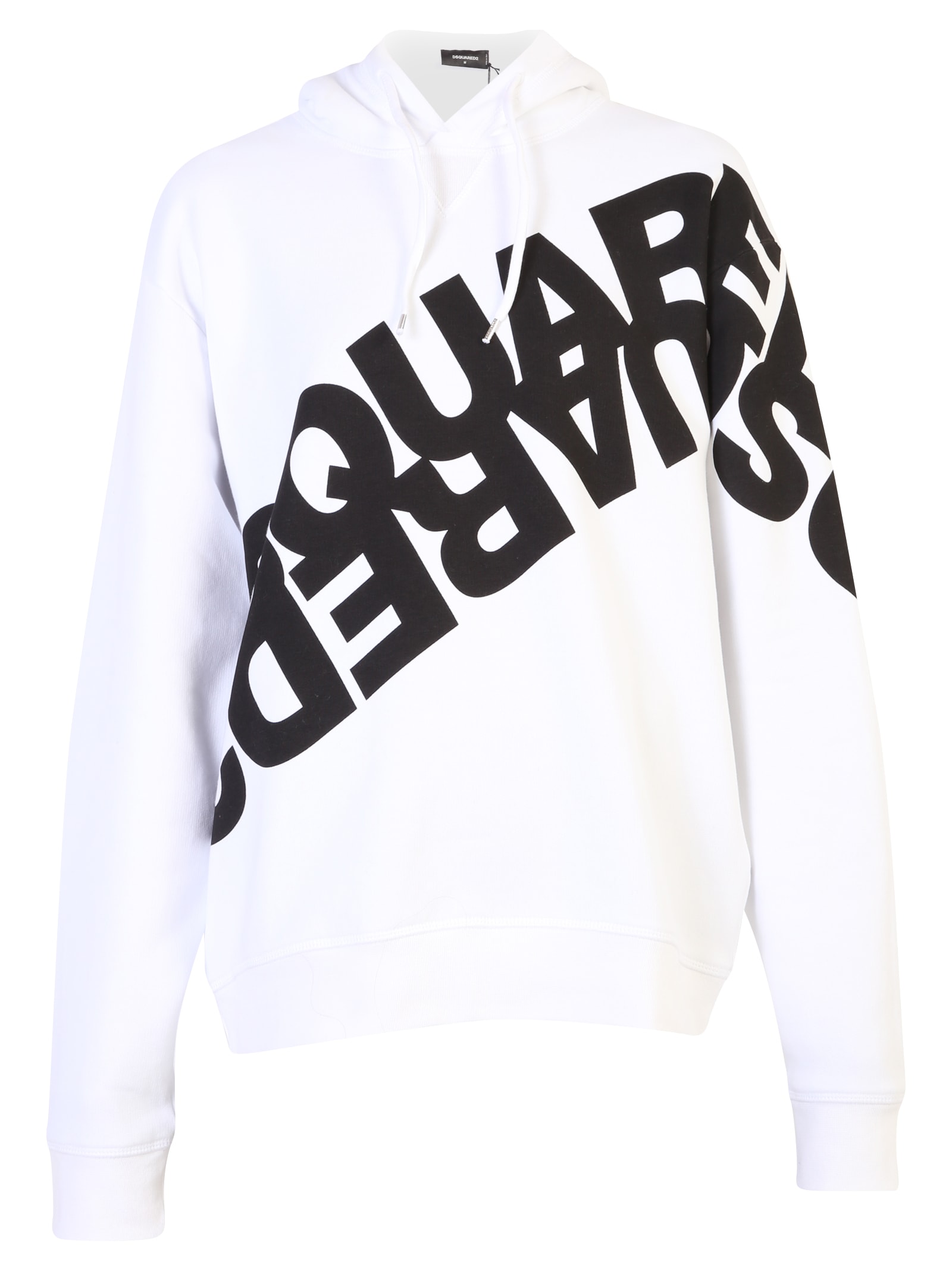 dsquared white hoodie