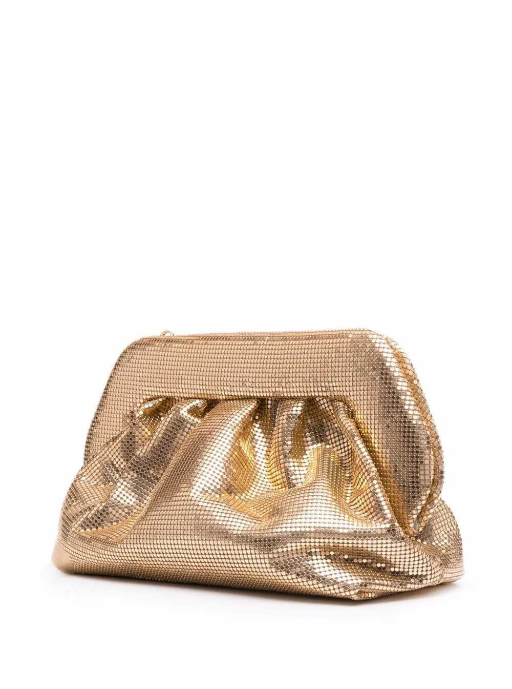 THEMOIRè Aluminum Golden Metallic Finish Handbag