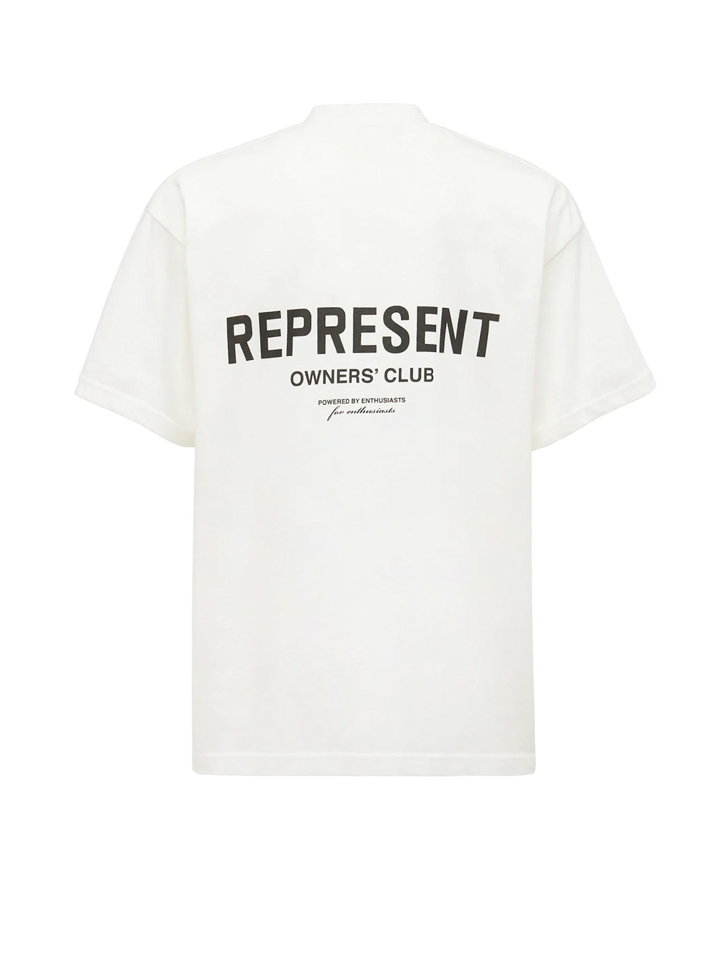 Shop Represent T-shirt In Flat White