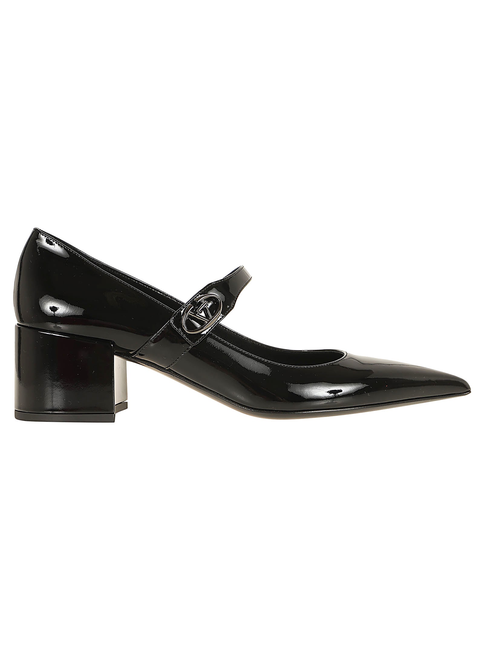 Valentino Vlogo 50 Patent Pump In No Nero