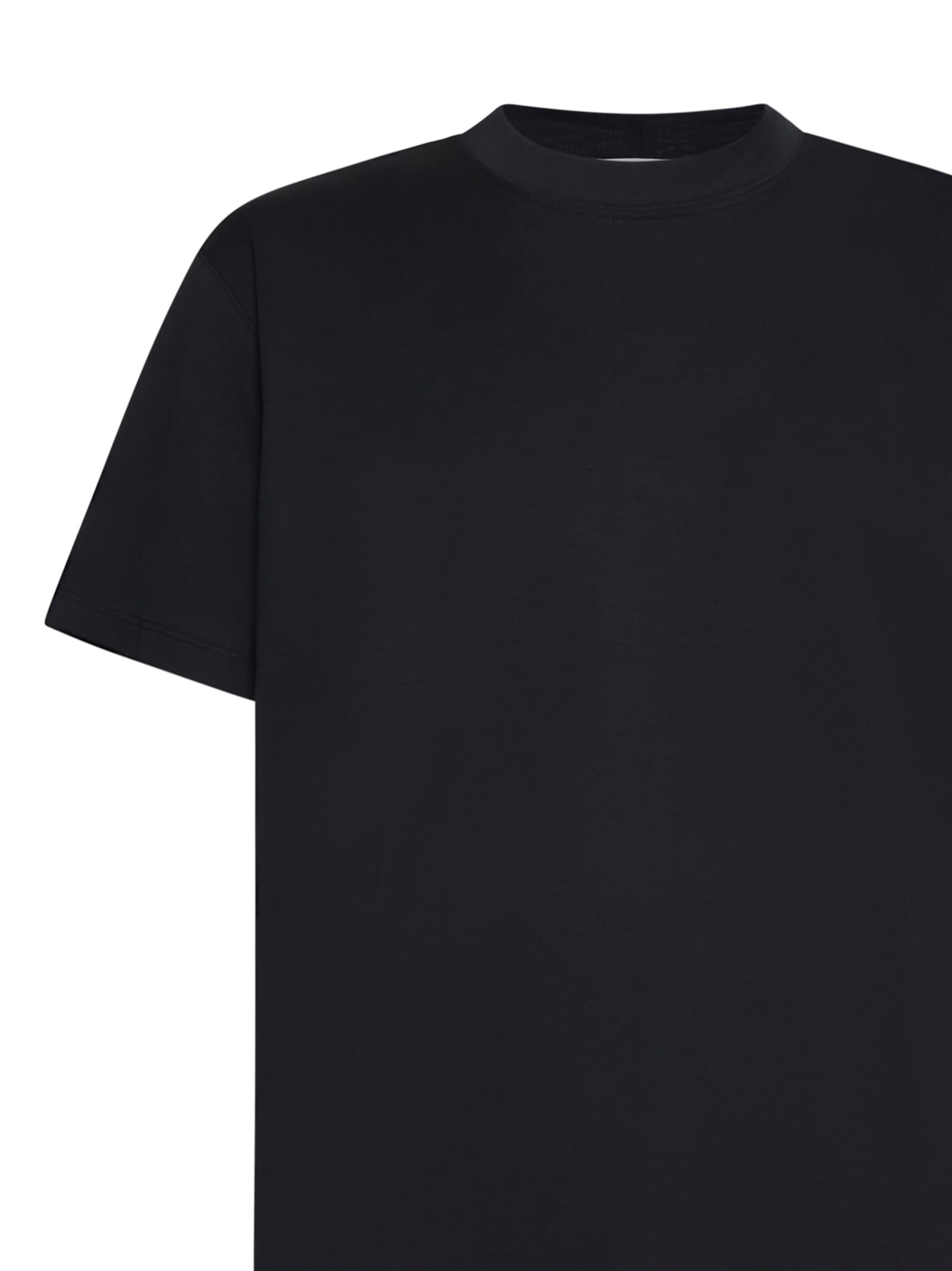 Shop Lardini T-shirt In Black