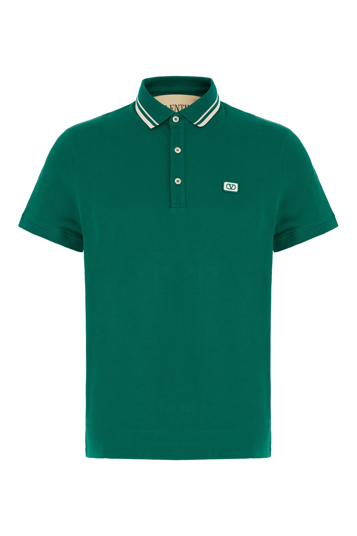 Green Piquet Polo Shirt