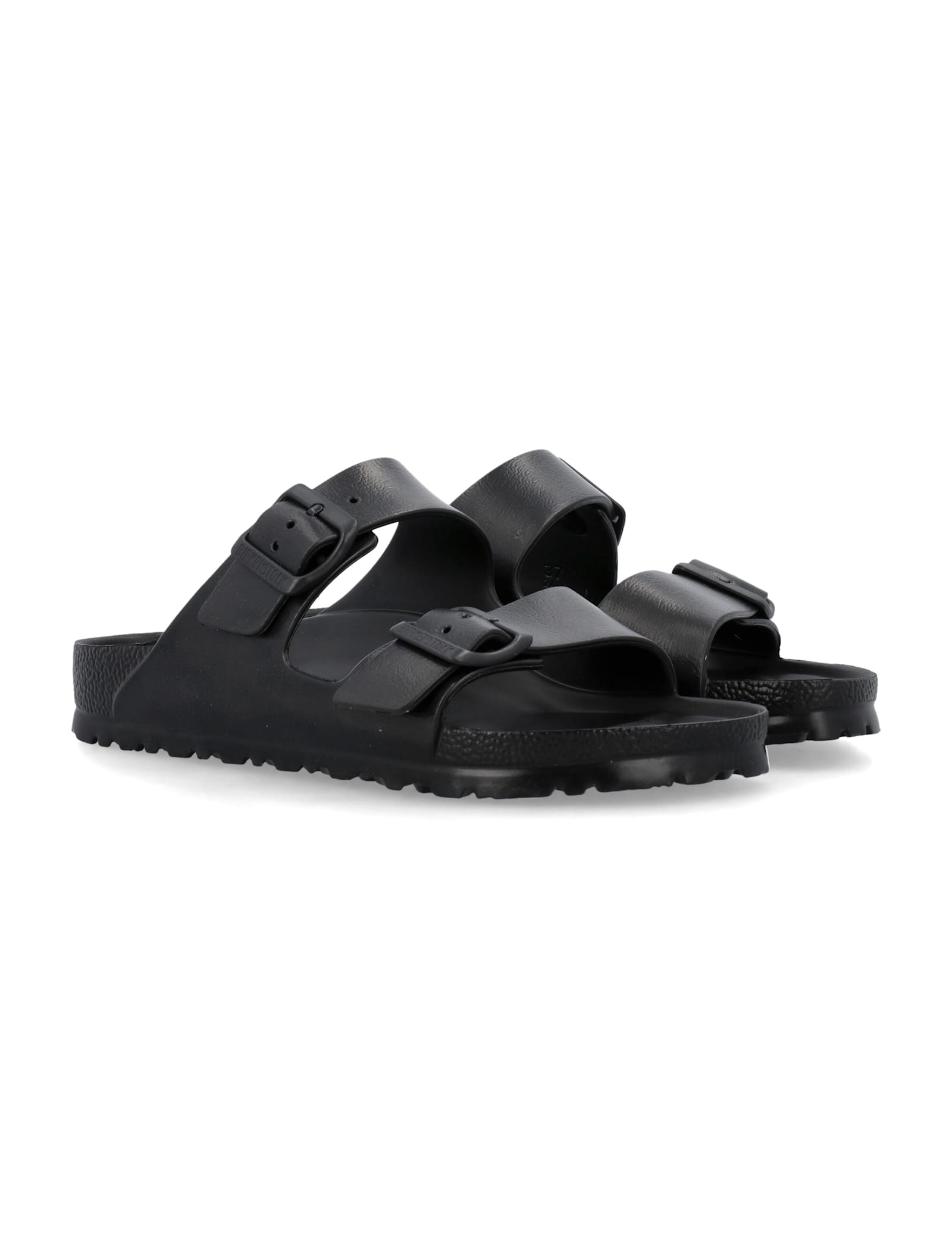 Birkenstock Arizona Exquisite Unisex Leather Sandals In Black