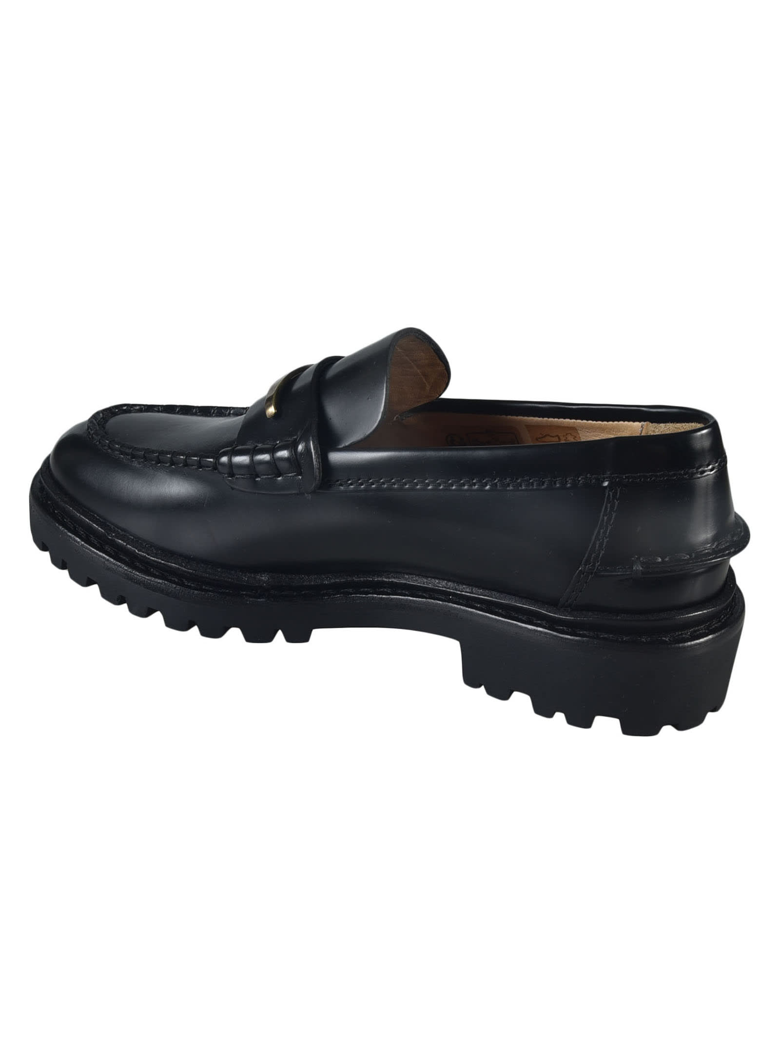 Shop Isabel Marant Frezza Chunky Loafers In Black