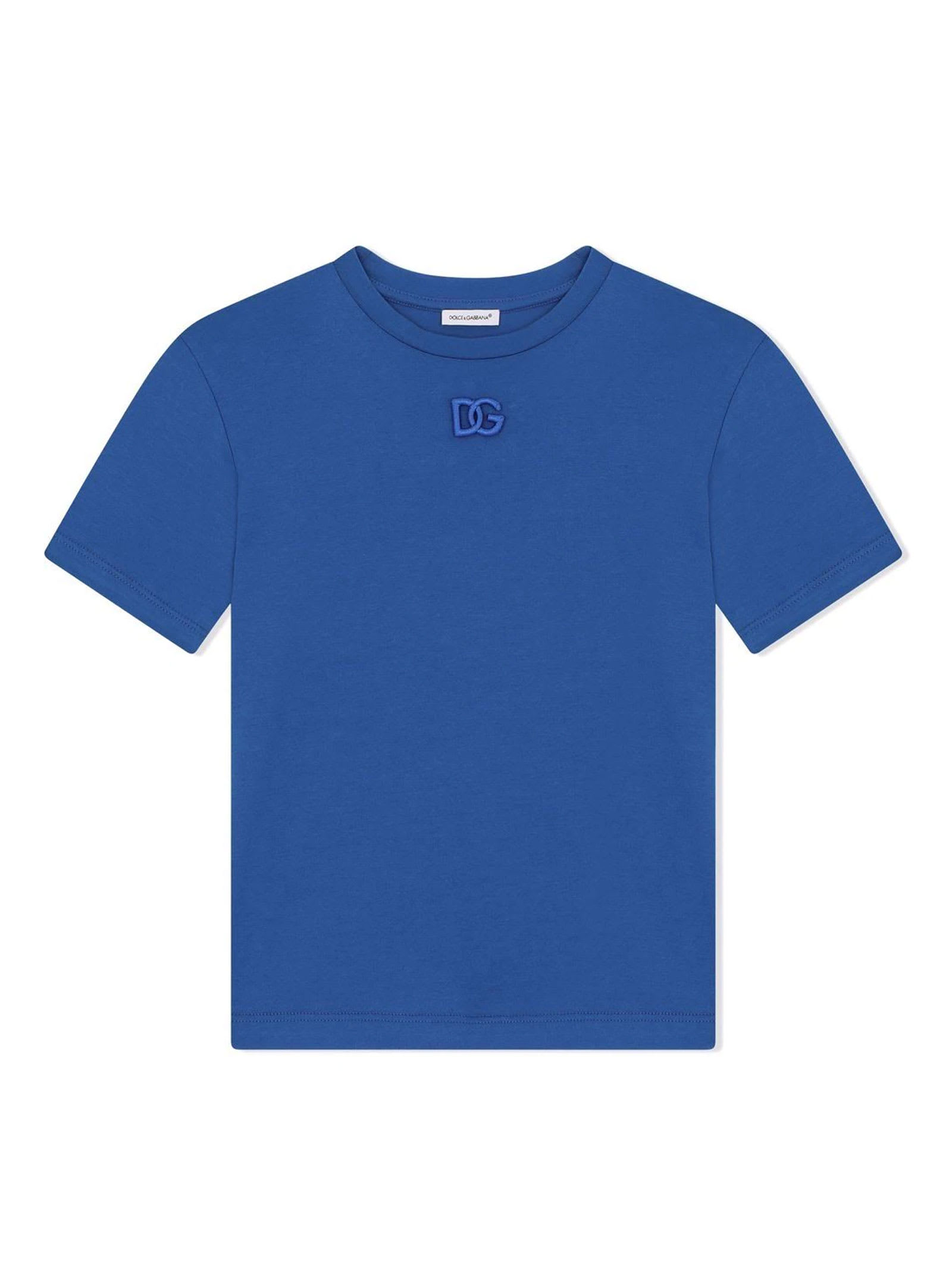 Dolce & Gabbana Blue T-shirt Dolce & gabbana Kids