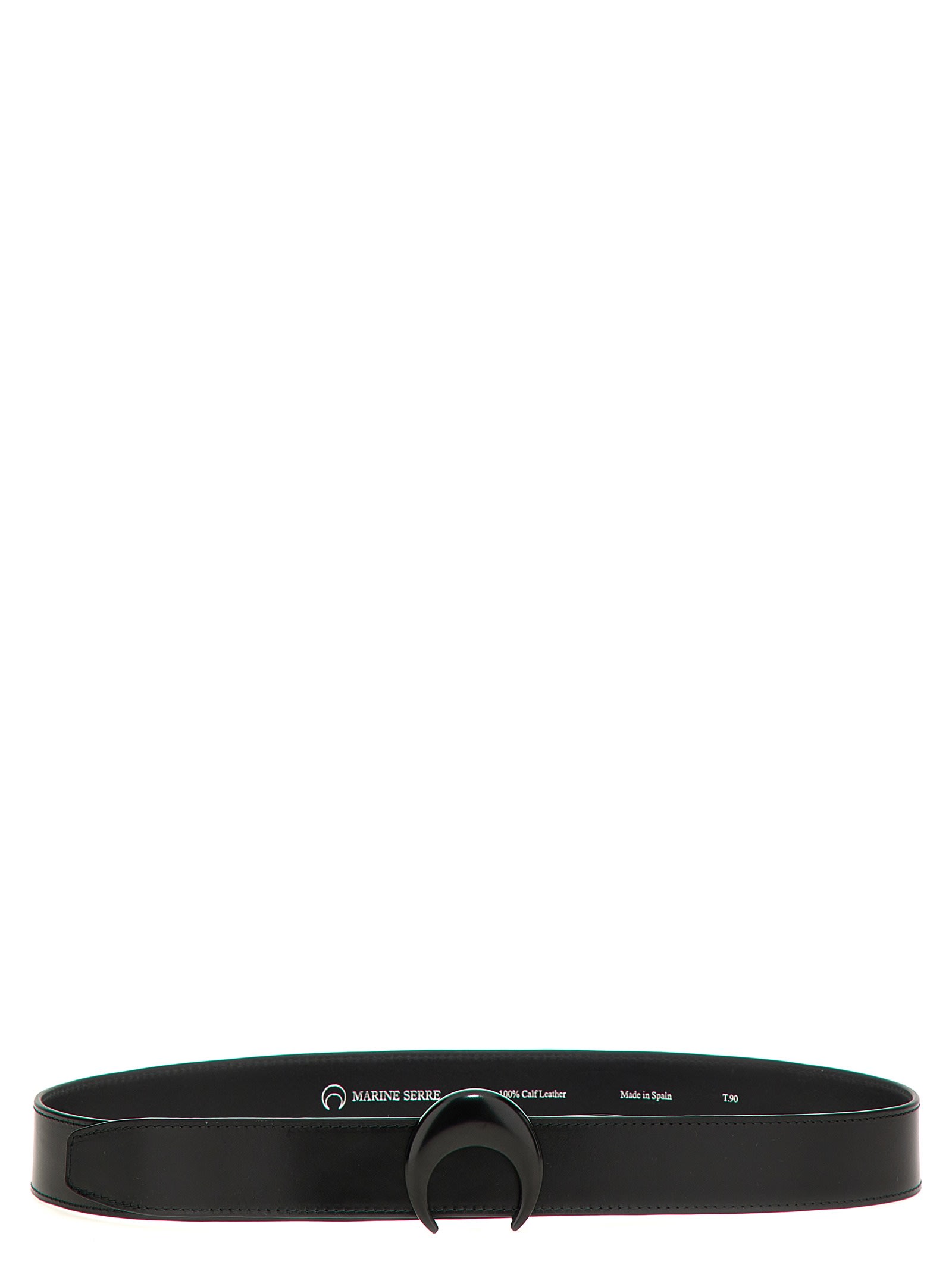 Shop Marine Serre Moon Belt In Black