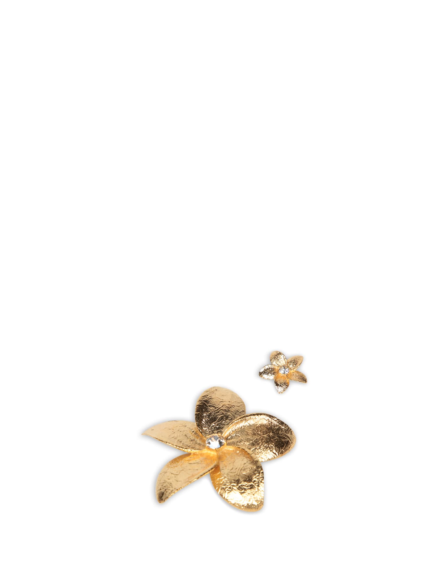 FORTE FORTE GOLD FRANGIPANE EARRINGS 