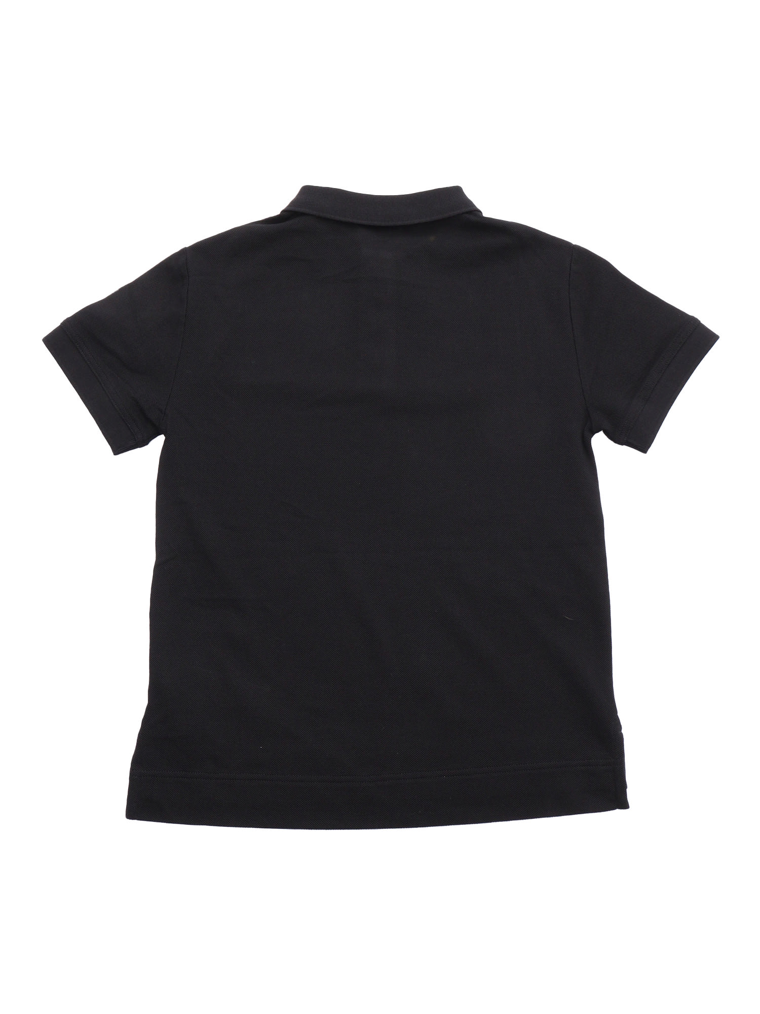 Burberry Kid Boy Polo Shirts In Black