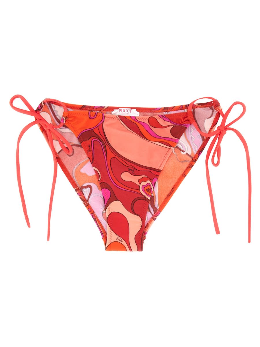 Orchid Print Bikini Bottom