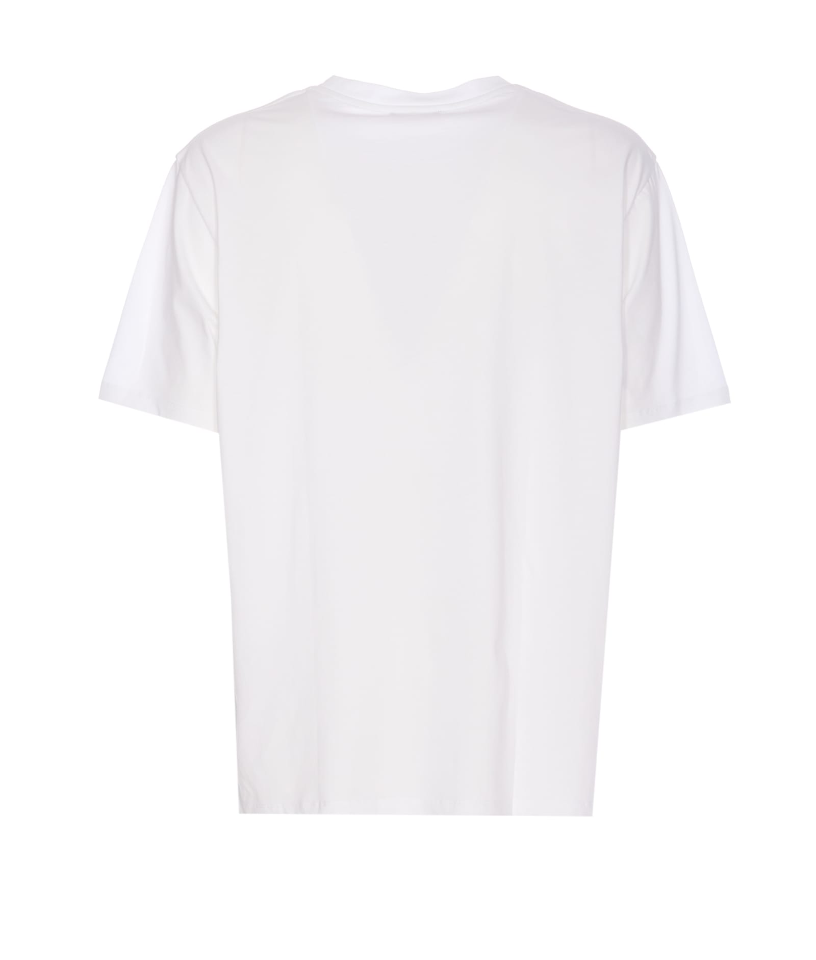 Shop Balmain Coin T-shirt In White