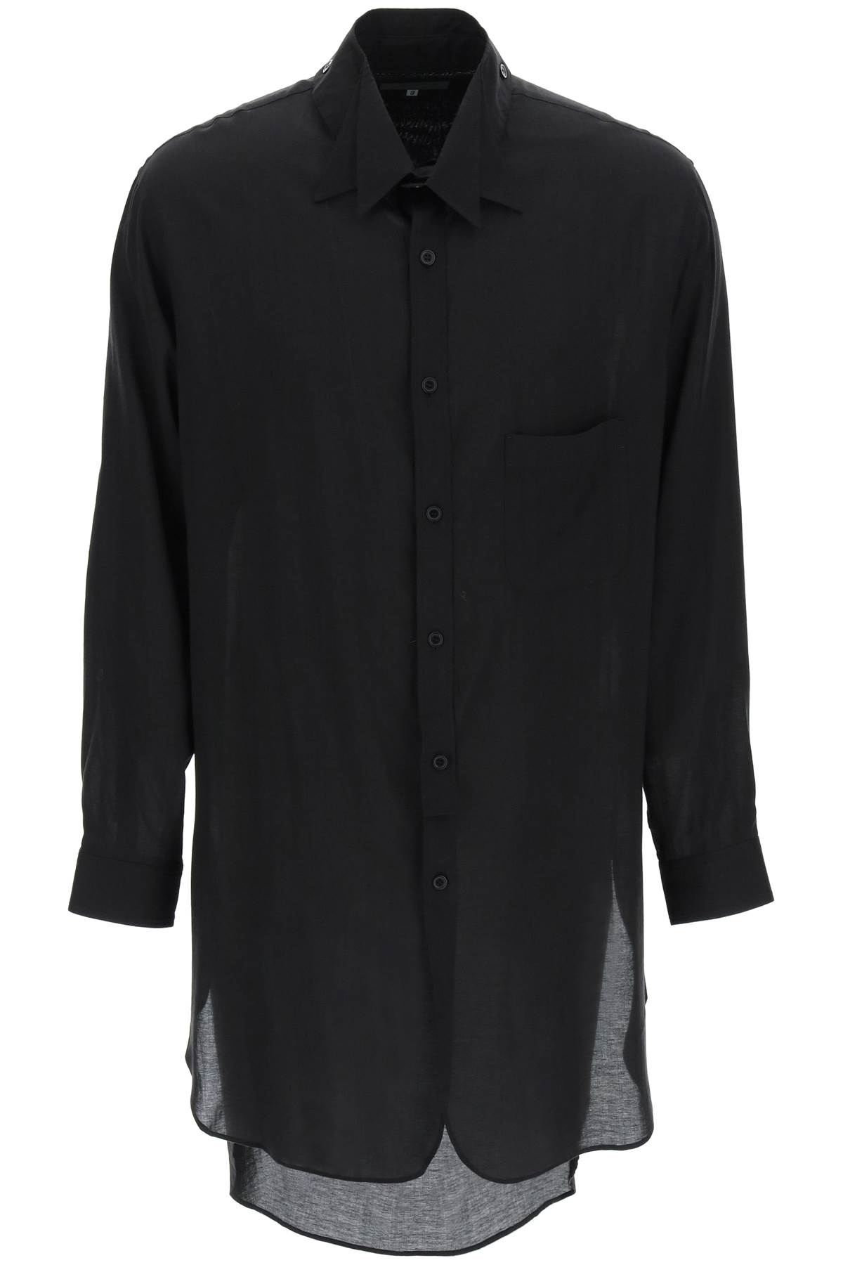 Yohji Yamamoto Oversized Shirt With Removable Collar