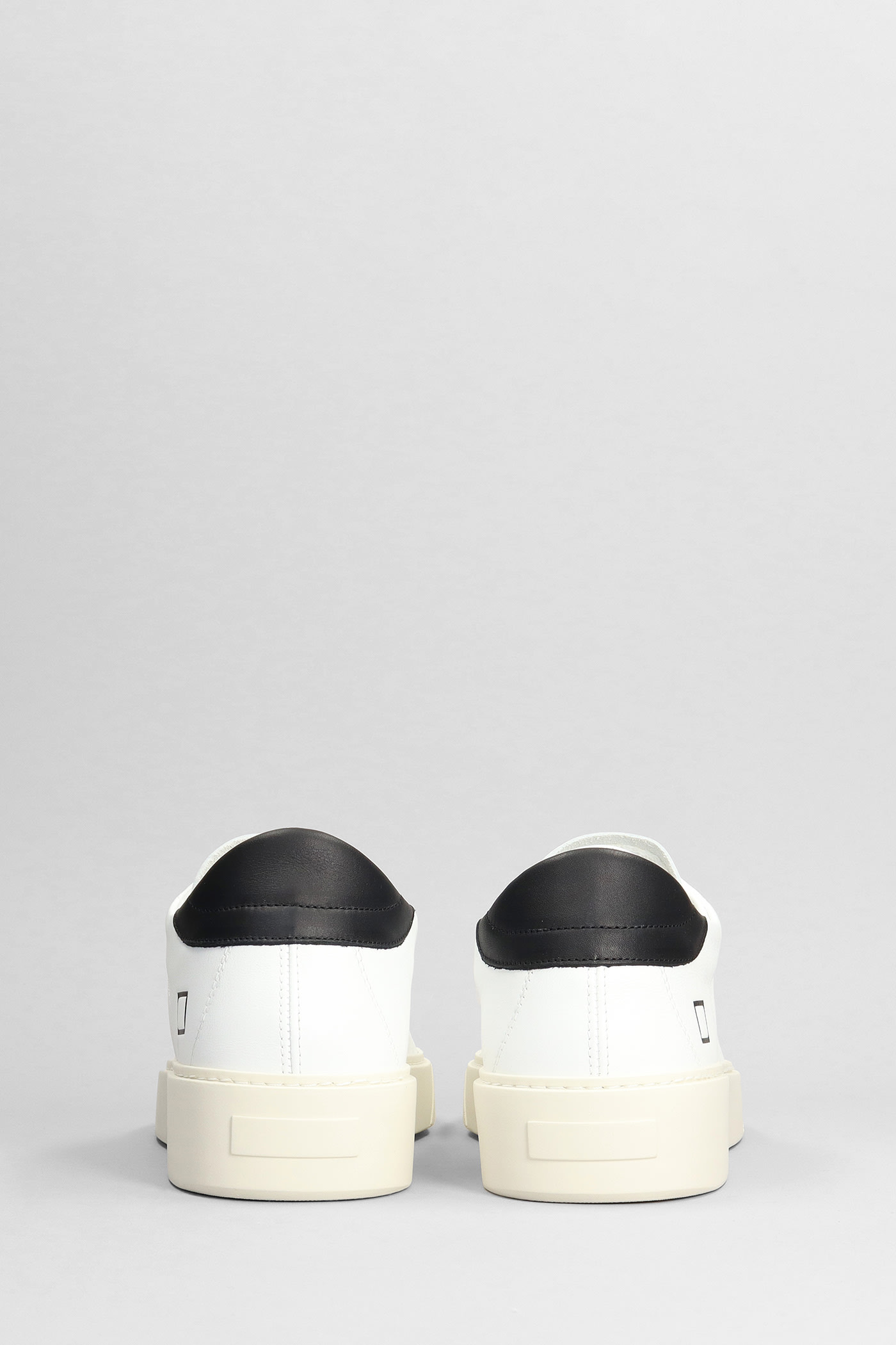 Shop Date Levante Sneakers In White Leather