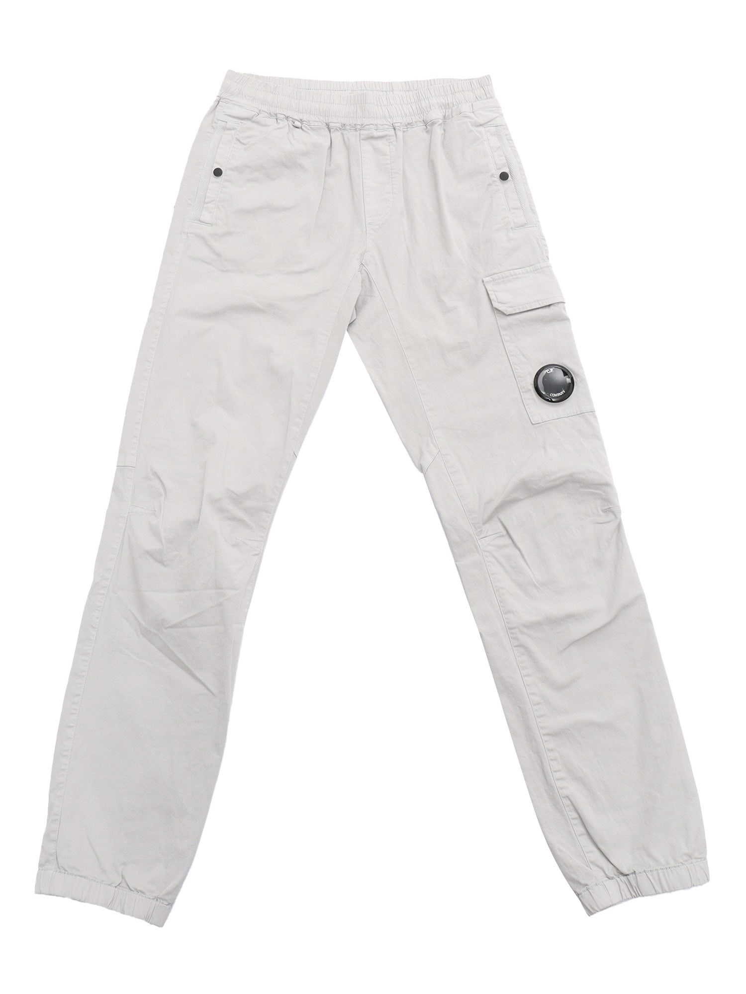 C.p. Company Undersixteen Long Pants In White