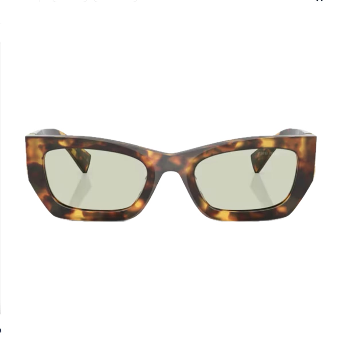 0mu 09ws Miu Glimpse 14l50o Havana Sunglasses