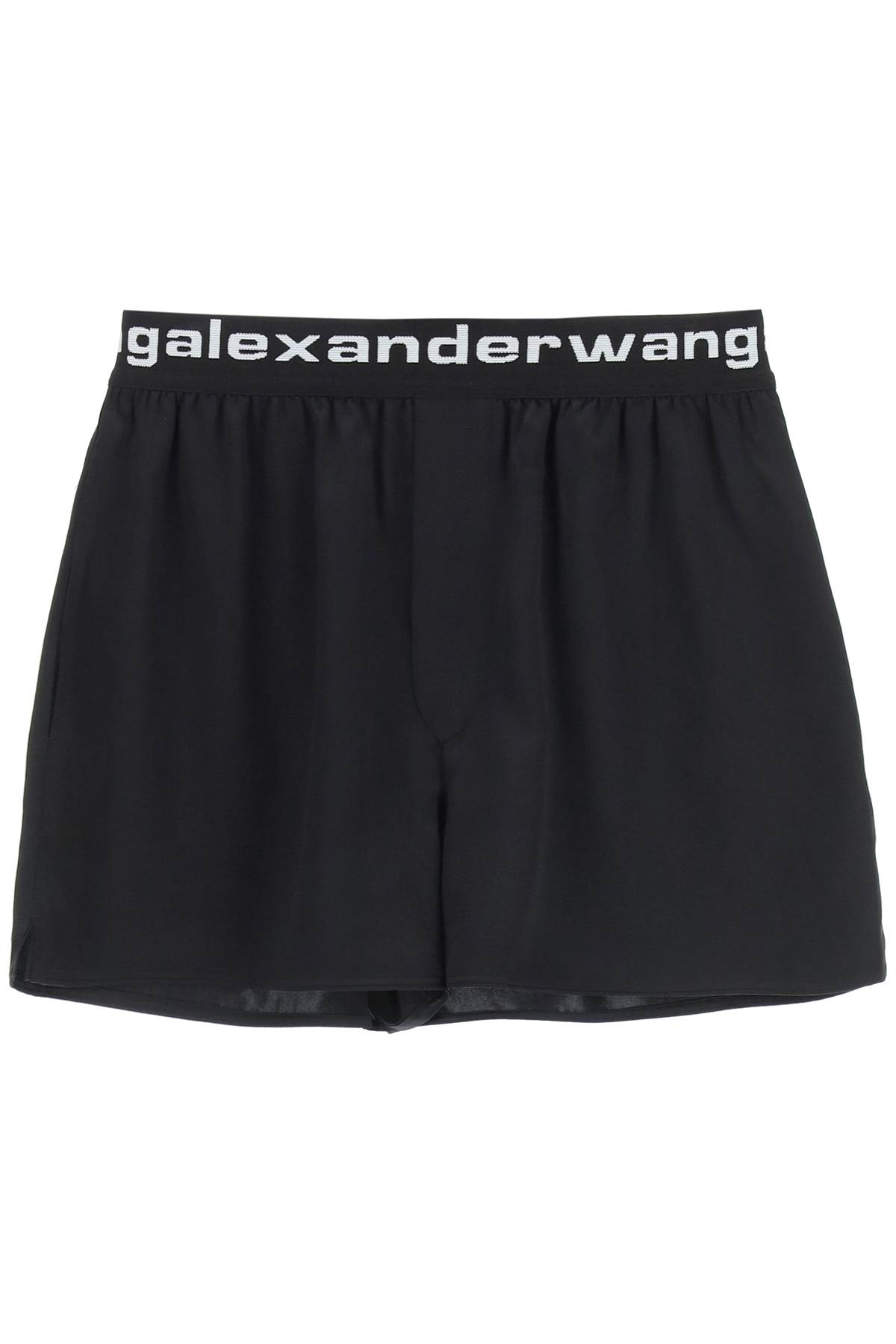 Alexander Wang Silk Charmeuse Boxer Shorts
