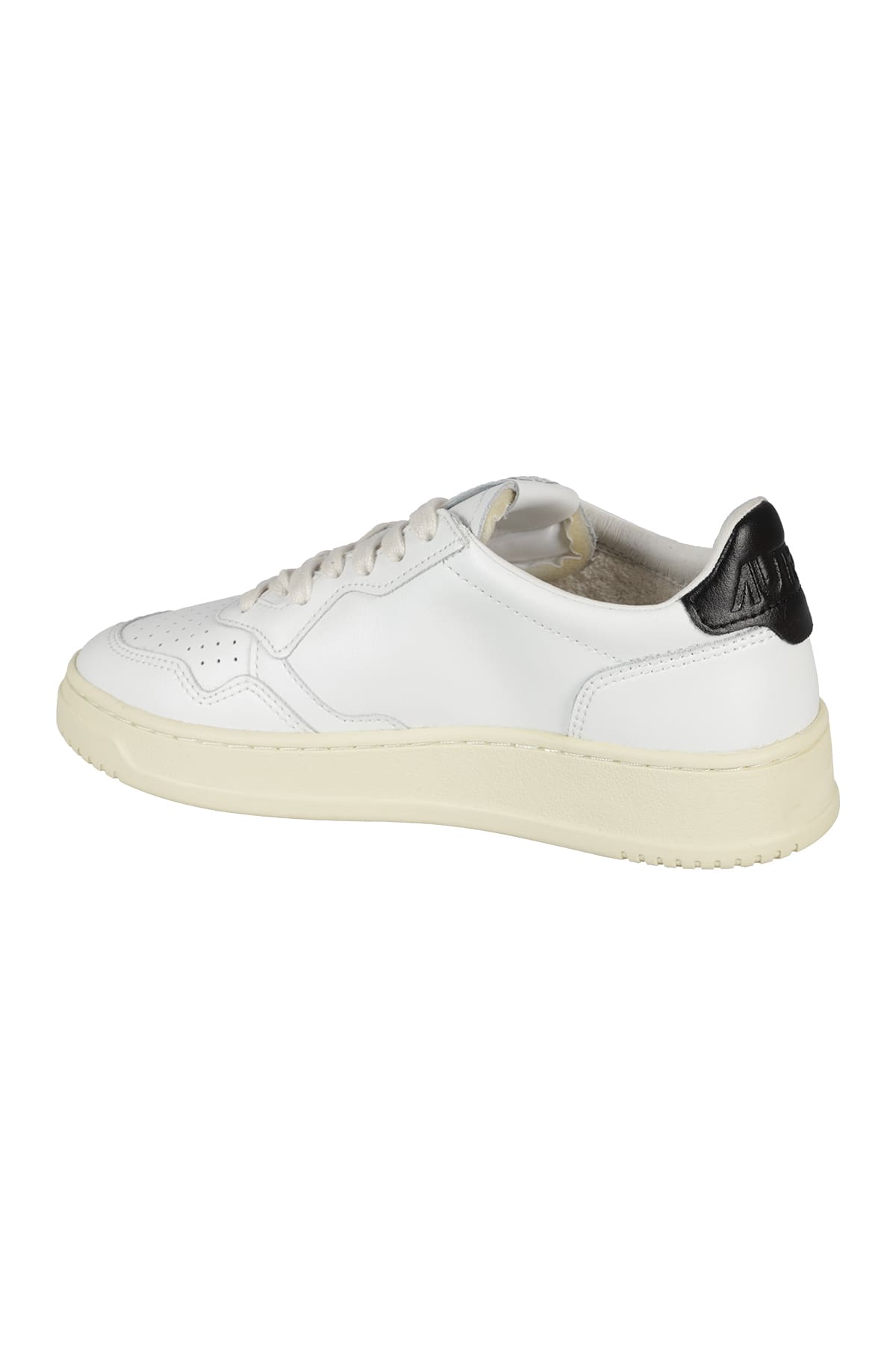 Shop Autry Medalist Low Wom In White Black