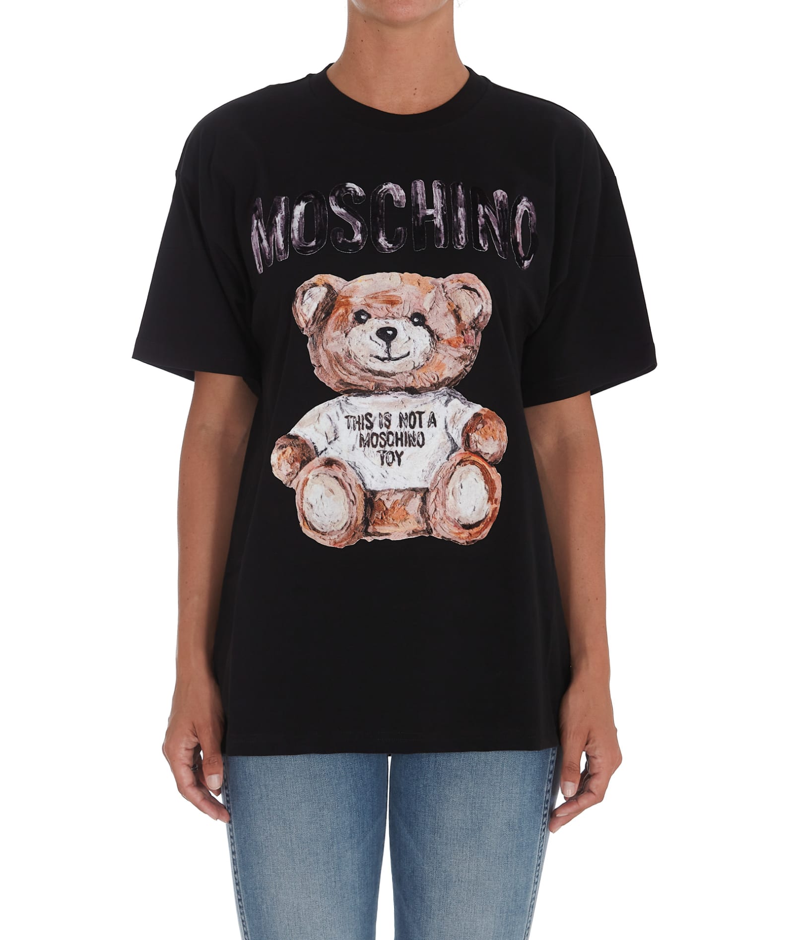 Moschino Painted Teddy Bear T-shirt