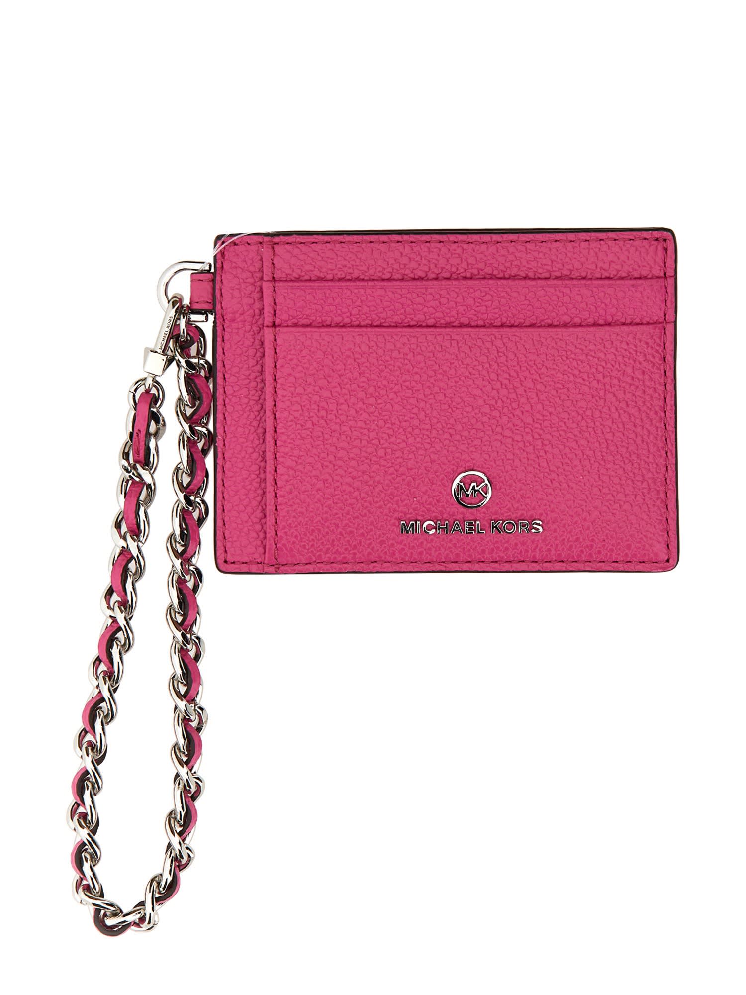 MICHAEL MICHAEL KORS SMALL CREDIT CARD HOLDER WITH LOGO