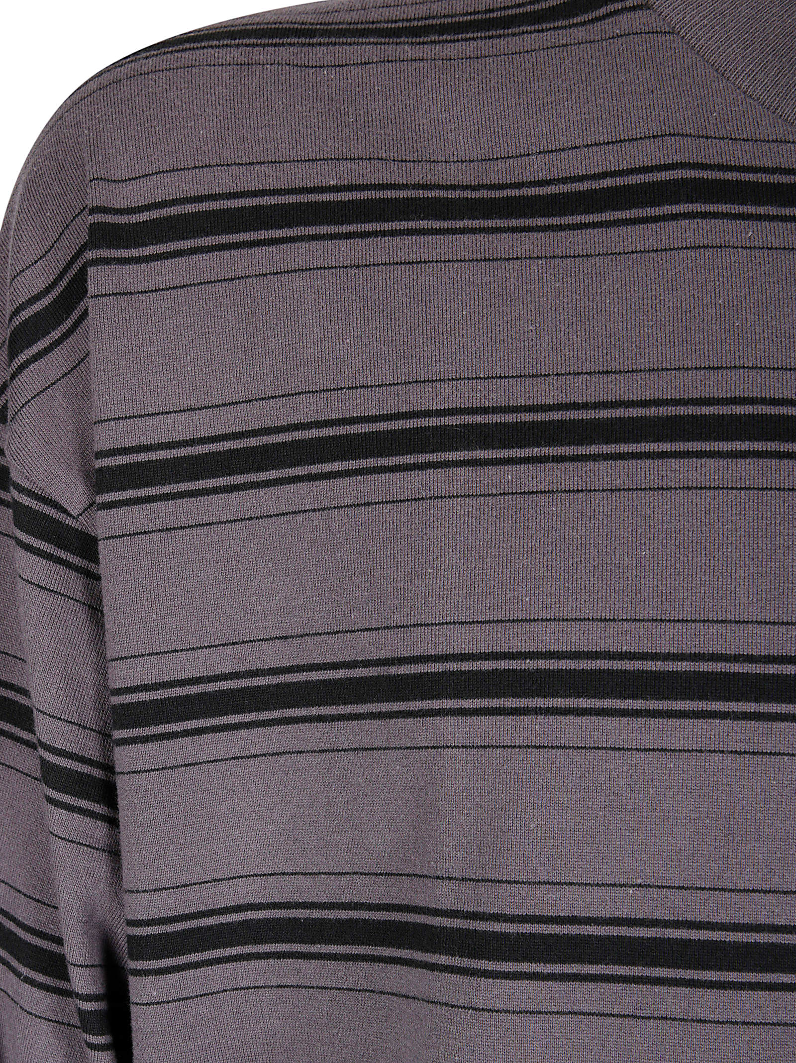 Comme Des Garçons Homme Deux Striped Long-sleeve T-shirt In Gray