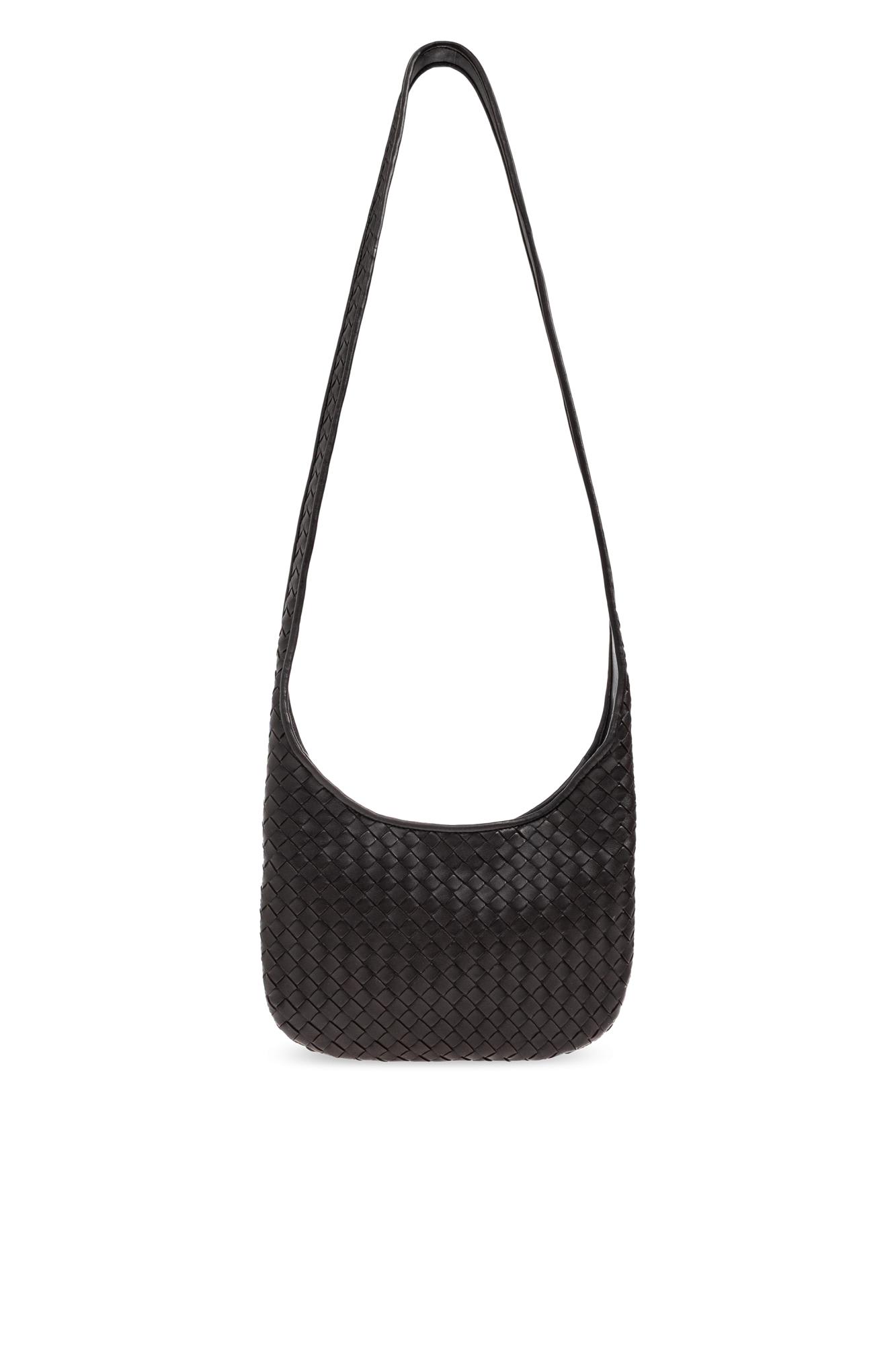 Bottega Veneta Men Fondant Small Veneto Crossbody Bag In Brown