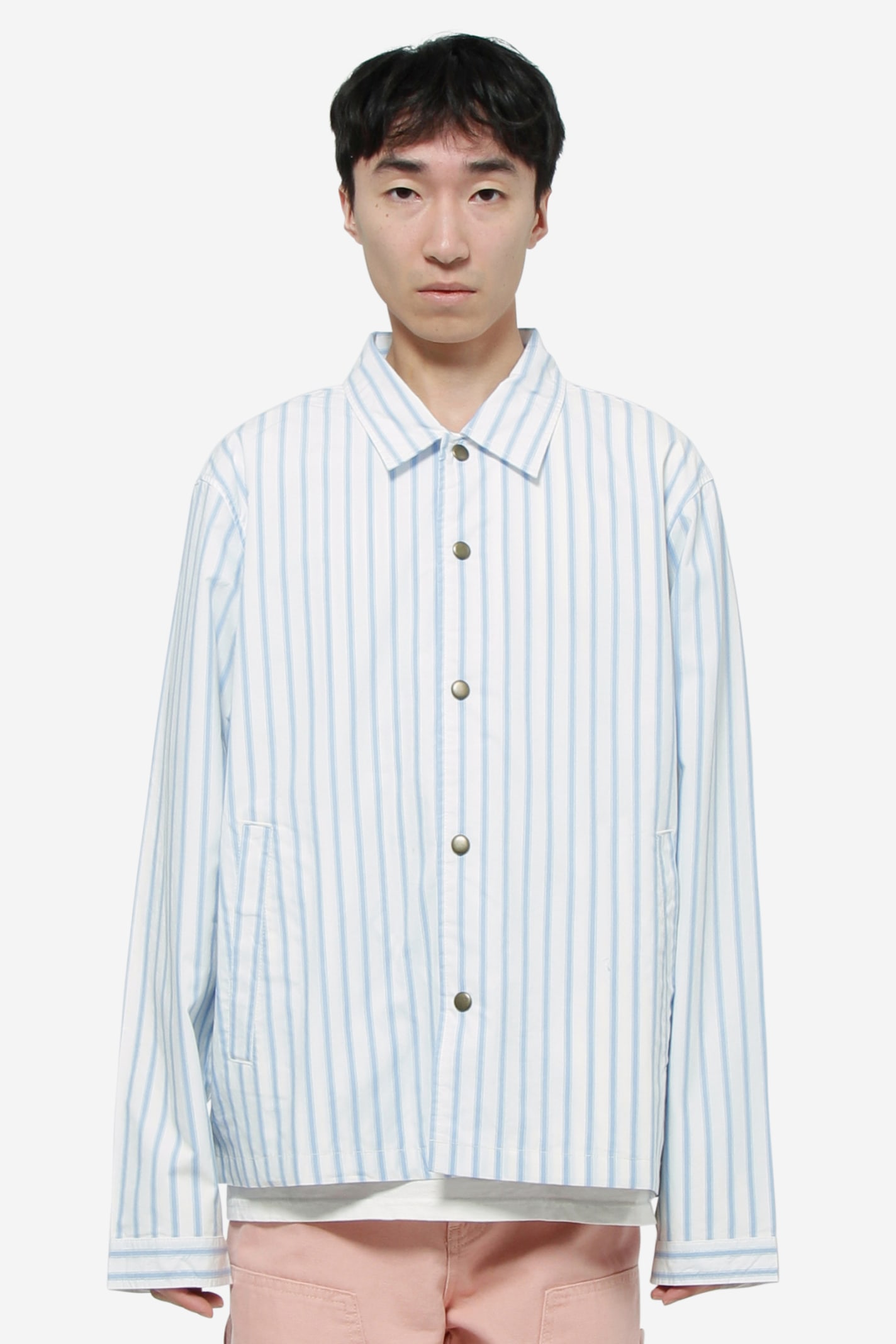 Stussy Coach Shirt In Cyan | ModeSens