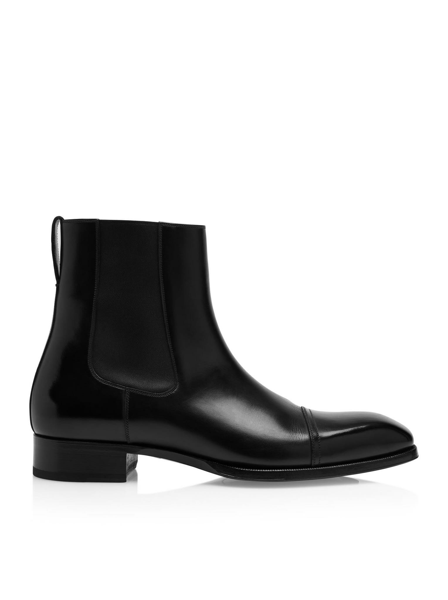 Burnished Leather Elkan Chelsea Boot