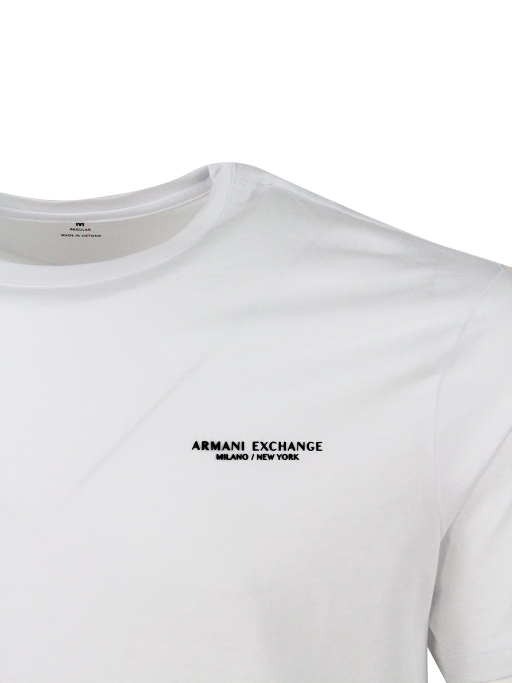 Armani Collezioni Logo-printed Crewneck T-shirt In White