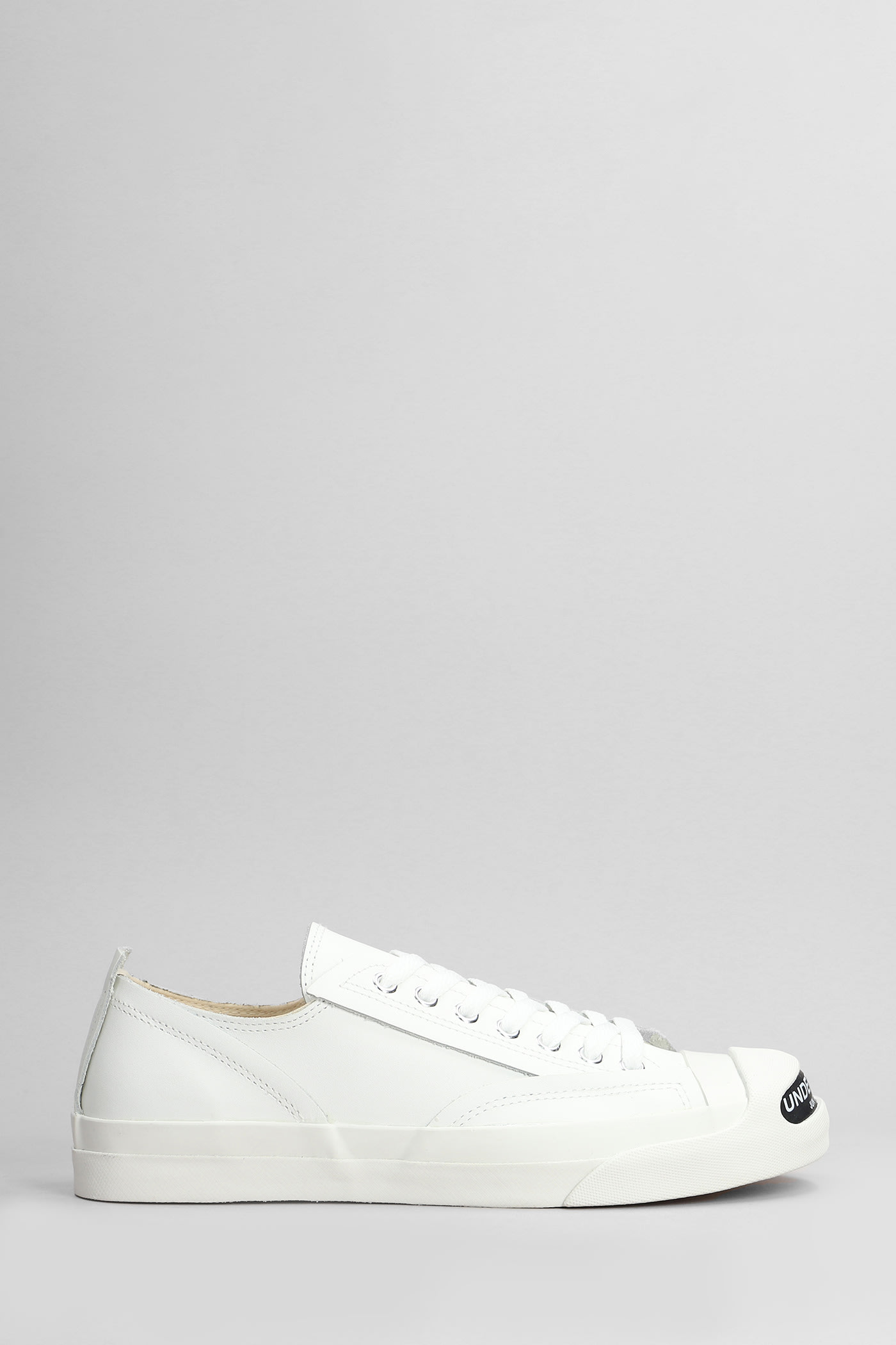 Sneakers In White Leather