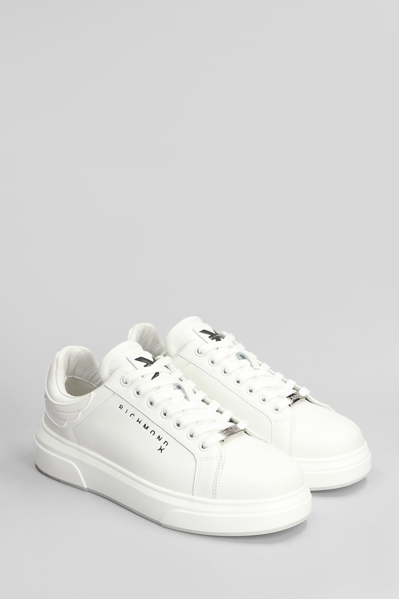 JOHN RICHMOND SNEAKERS IN WHITE LEATHER 