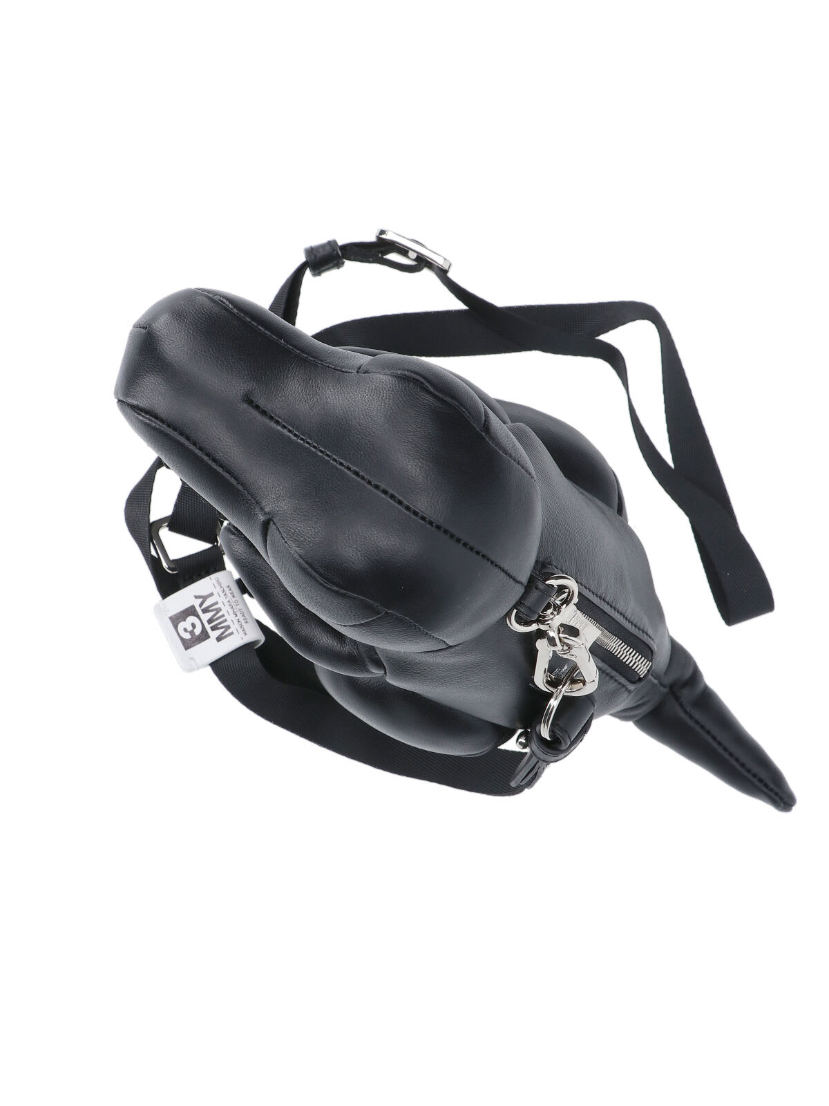 Miharayasuhiro Mini T-rex Shoulder Bag In Black
