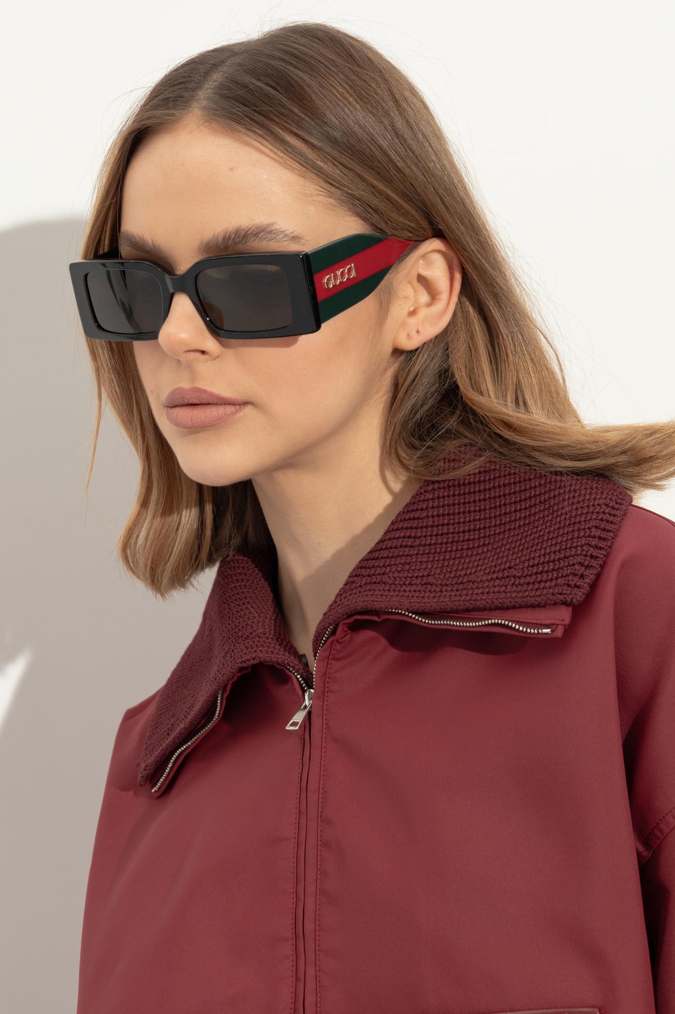 Gucci Sunglasses In Brown