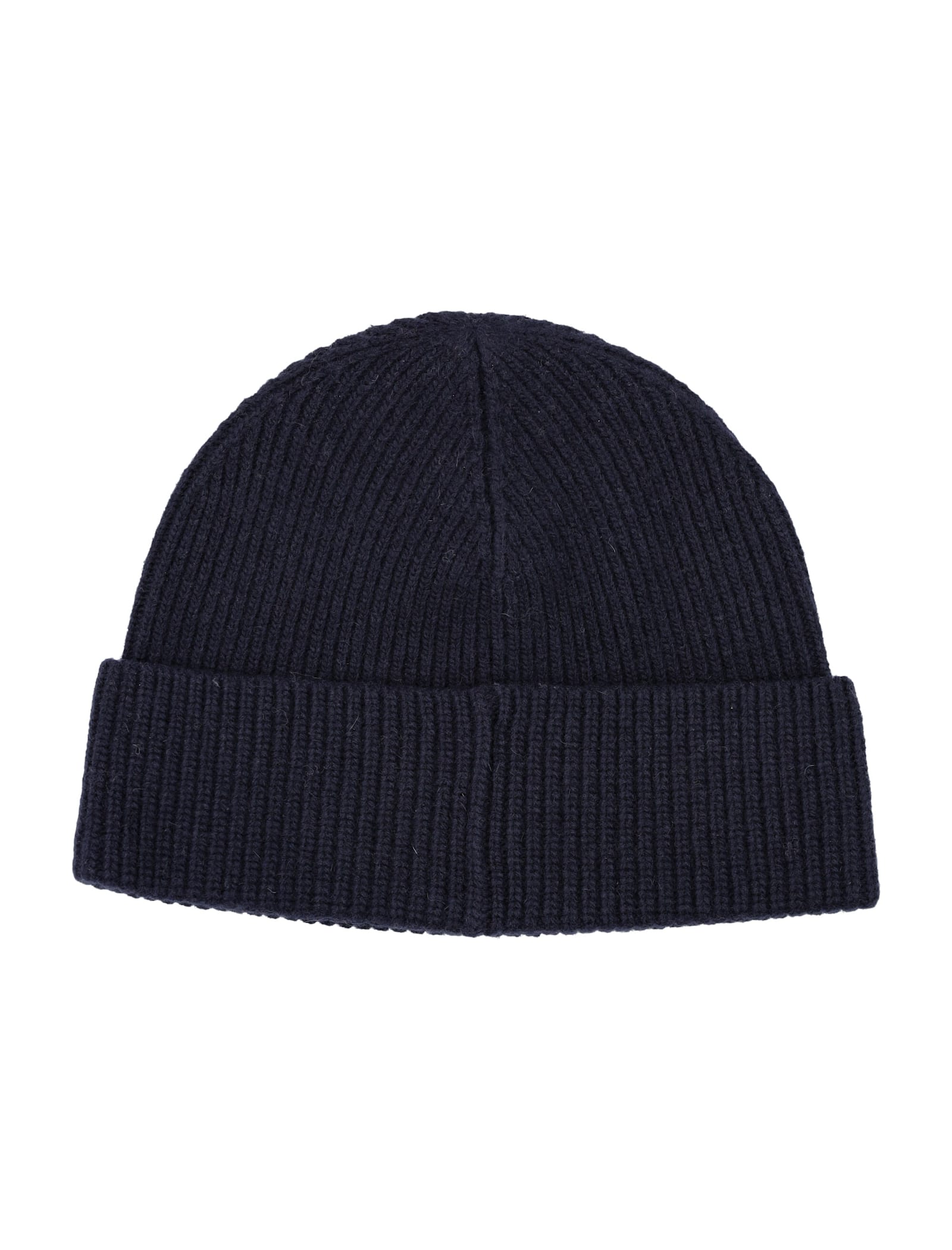 Shop Polo Ralph Lauren Signature Pony Beanie In Navy