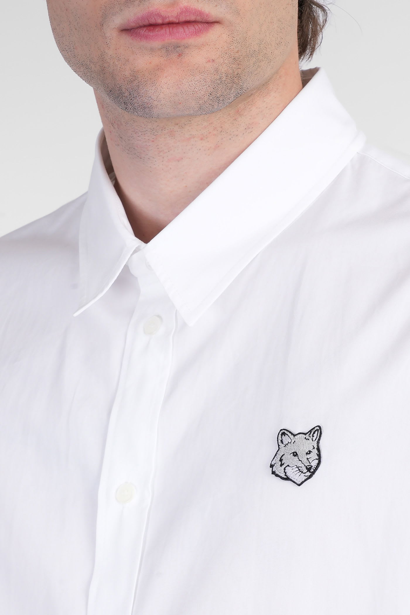 Maison Kitsuné Contour Fox Head Shirt