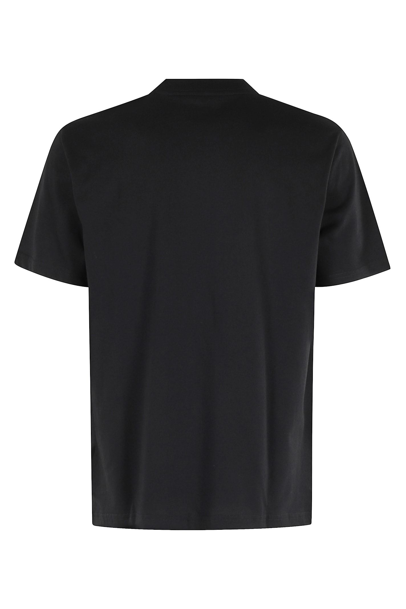 Carhartt Short Sleeve Solar Chrome Script T Shirt Black In Black