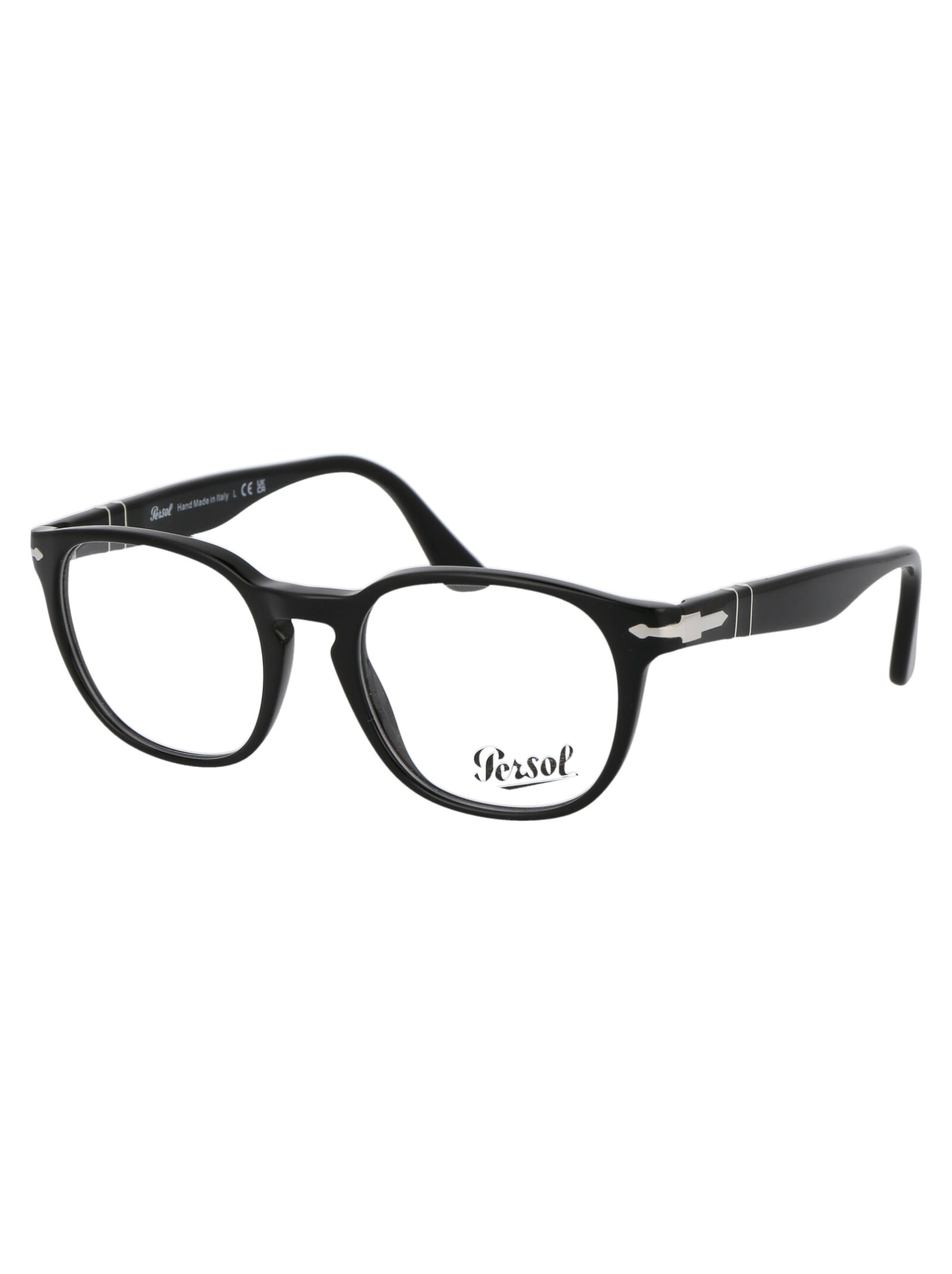 Persol Geometric Flat Mirror In Black