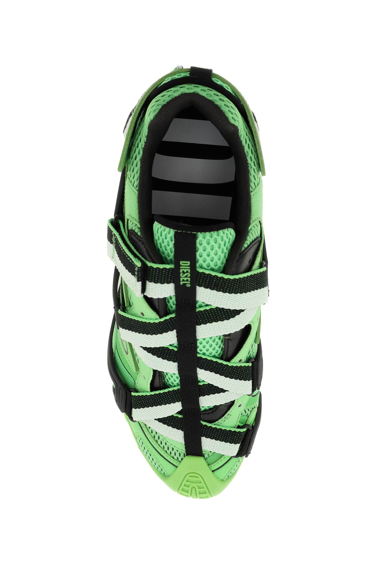 Shop Diesel S-prototype-cr Sneakers In 300 Green (green)