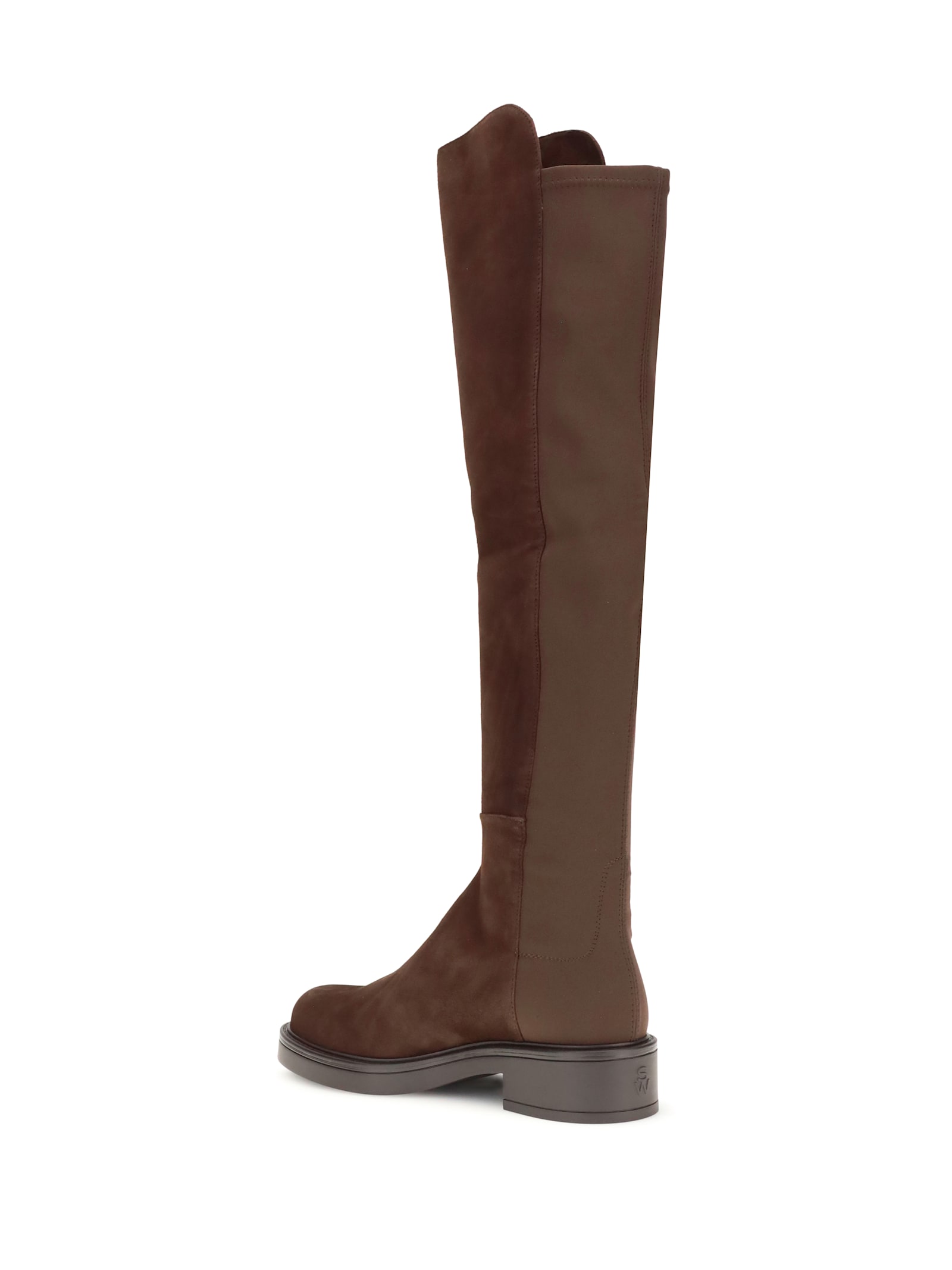 Stuart Weitzman Celia High Boots In Brown