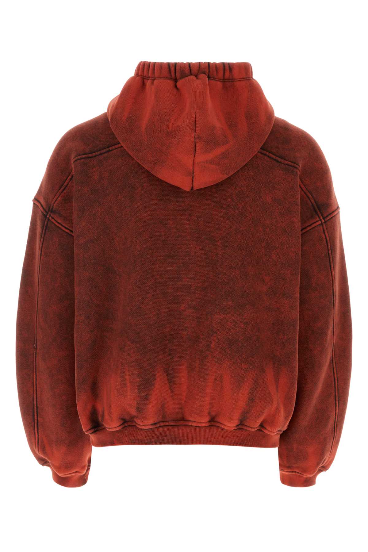 Shop Alexander Wang Brick Cotton Blend Sweatshirt In Acidapple