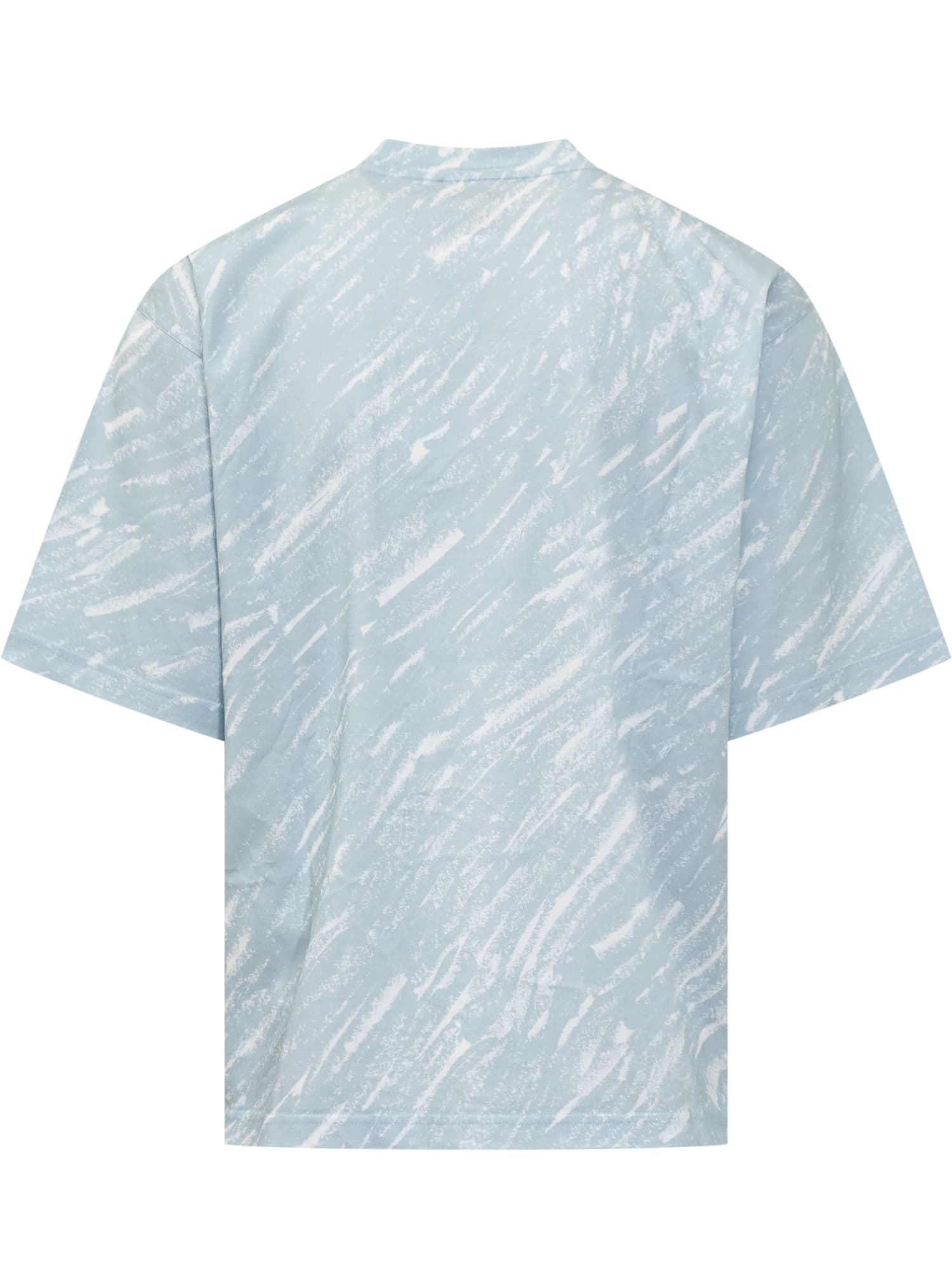 Shop Marni T-shirt In Azzurro