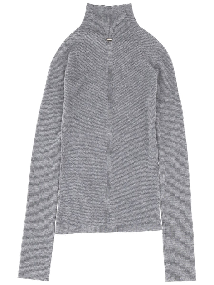 Hugo Boss Boss Turtleneck Sweater In Gray