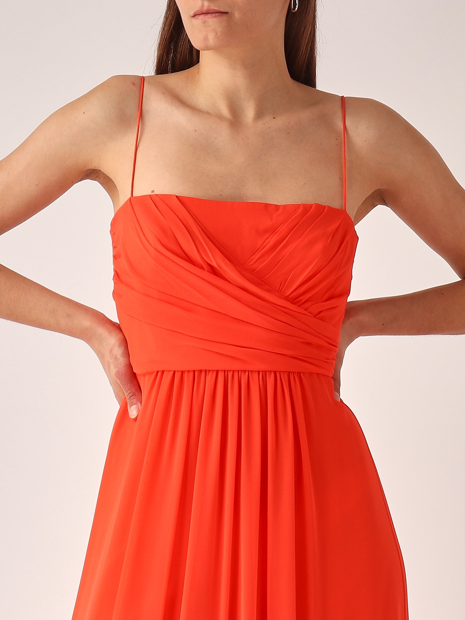 Max Mara 'pioppo' Dress In Papavero