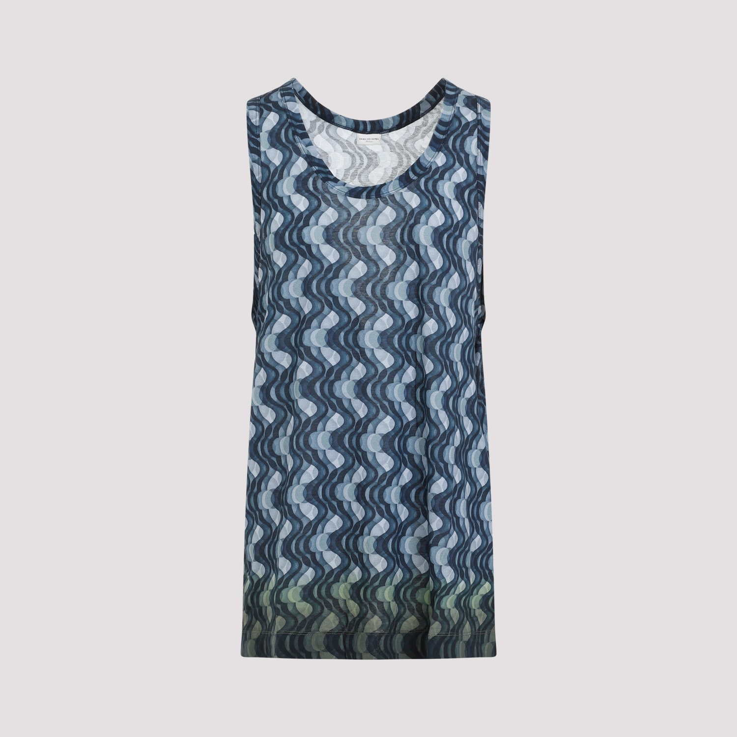 Shop Dries Van Noten Hady Tank Top In Anthracite