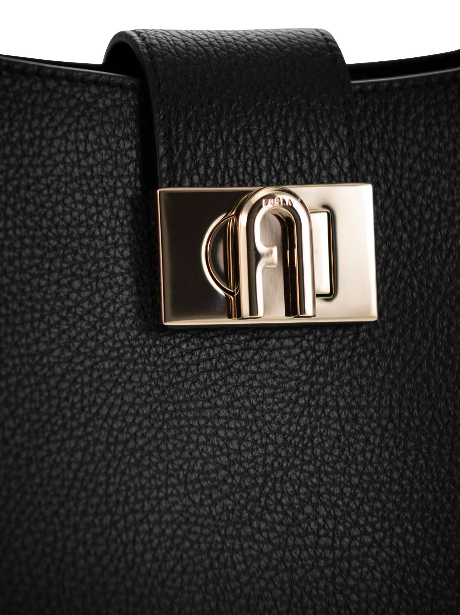 Shop Furla 1927 M - Shoulder Bag In Black