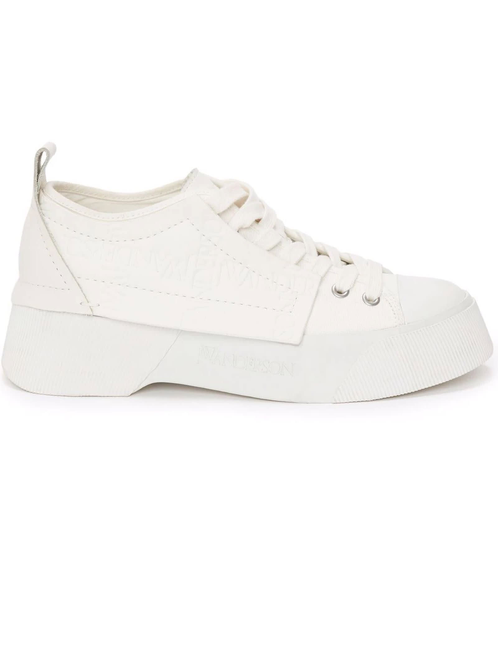 J.W. Anderson White Low Sneakers