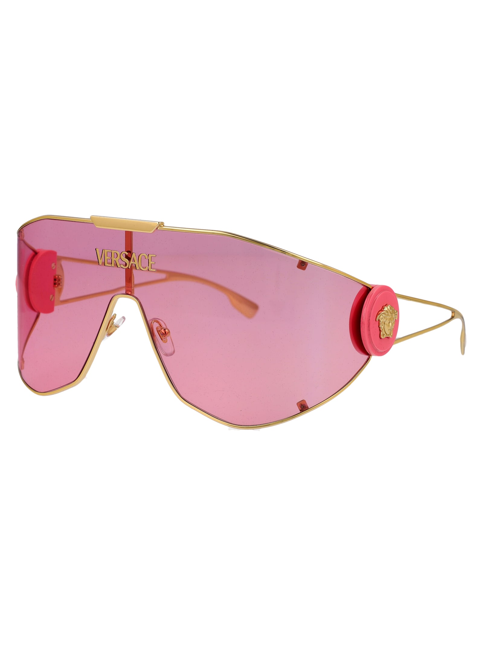 Shop Versace 0ve2268 Sunglasses In 100284 Gold