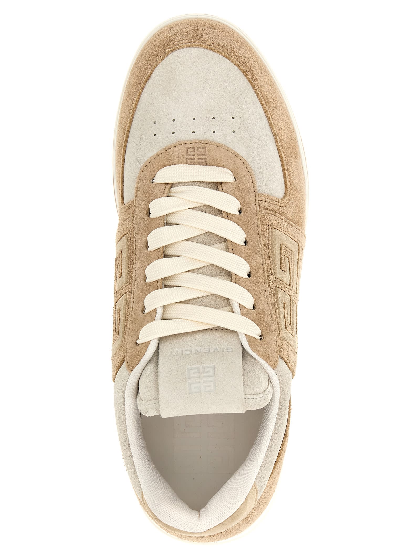 Shop Givenchy G4 Sneakers In Beige