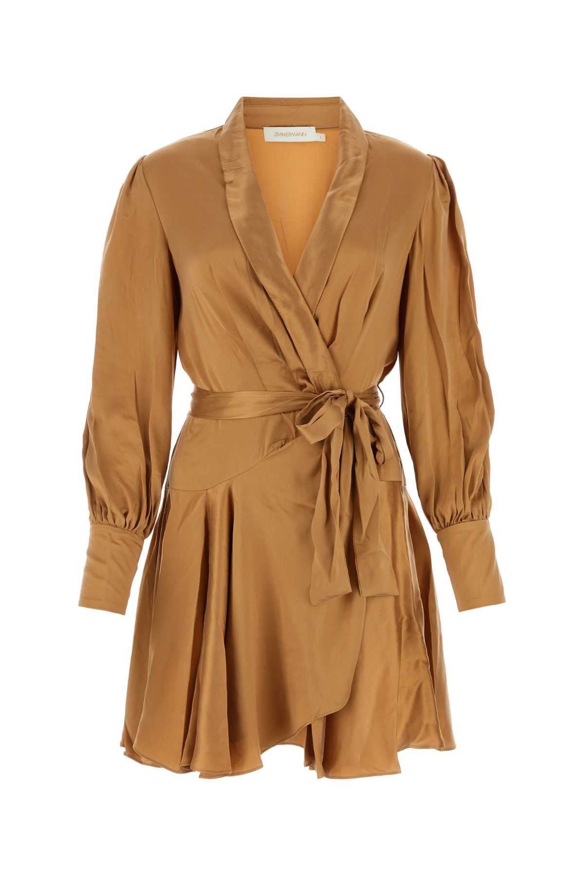 Bronze Silk Dress