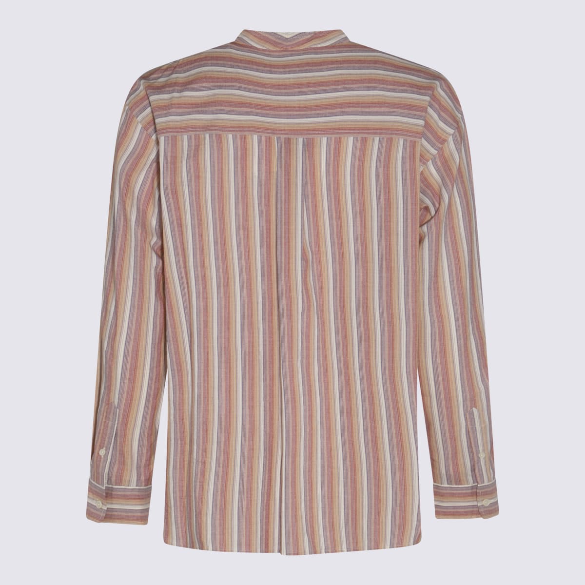 Isabel Marant Ochre Cotton Stripe T-shirt In Brown