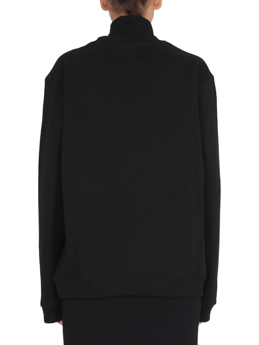 Shop Raf Simons Crewneck Sweatshirt In Black